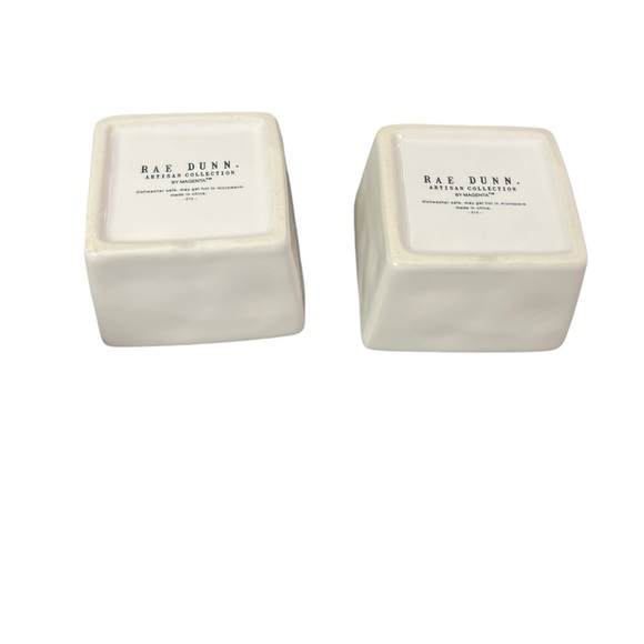 Rae Dunn Savor and Enjoy Square Bowl Set NWT - Picture 10 of 11